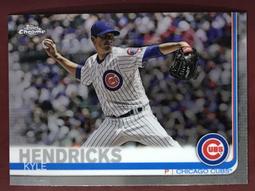 2022 Topps Chrome Kyle Hendricks Chicago Cubs #117