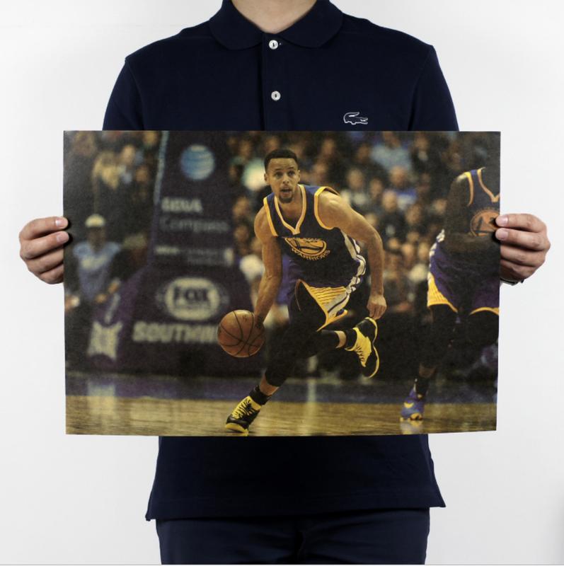 ★現貨★當日出貨★史蒂芬·柯瑞（Stephen Curry) 牛皮紙海報 NBA籃球 喬喜屋