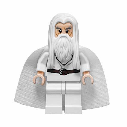 樂高王子 LEGO 79007 魔戒 白袍巫師 甘道夫 含法杖 雙表情 lor063 (B-010)缺貨