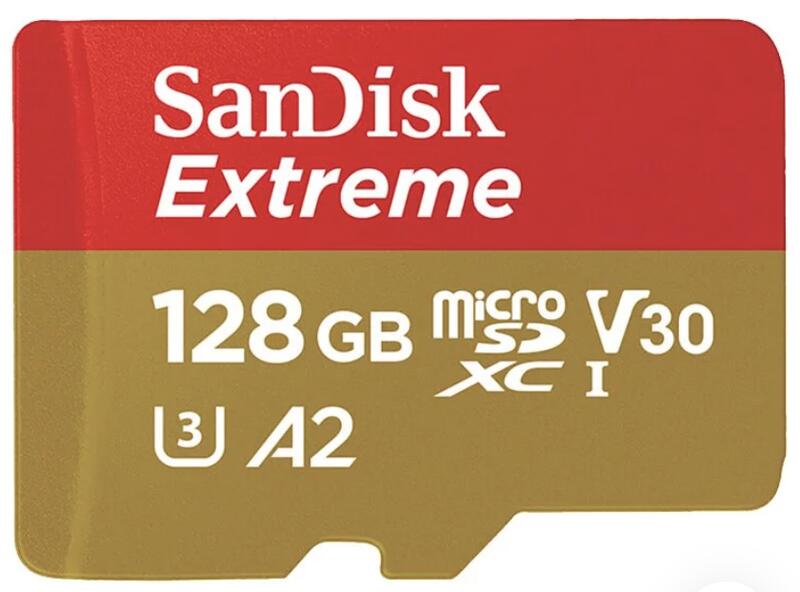 九晴天 租記憶卡 SanDisk 128GB micro SDHC U3