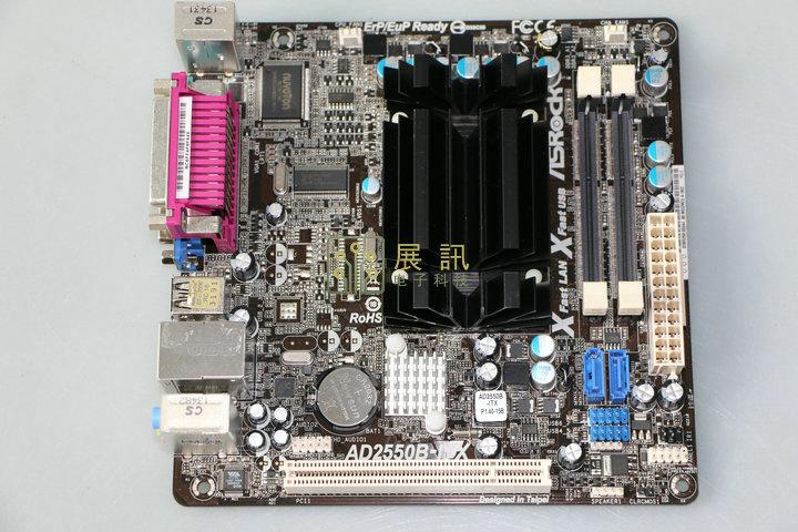  庫存新 ASROCK/華擎 AD2550B-ITX 集成CPU 17*17 Mini-itx主機板