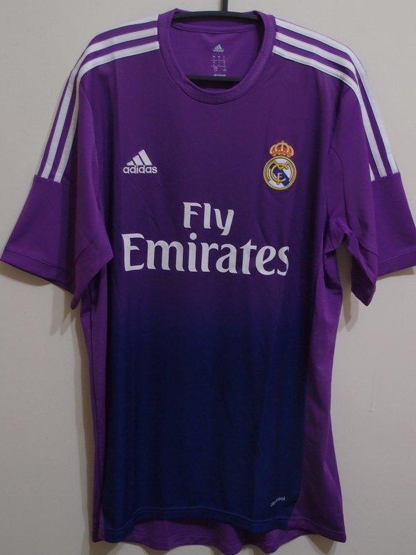 (絕版重現) 1314 西甲 皇馬紫色龍門球衣連卡西燙字 Real Madrid Casillas