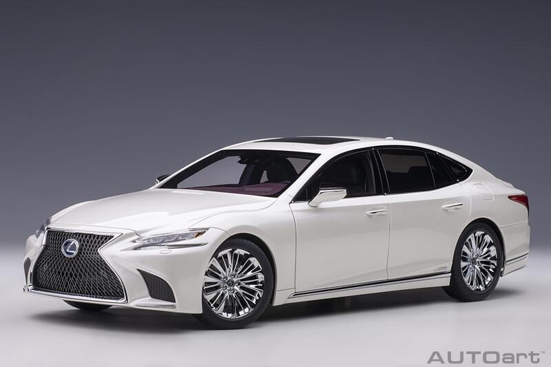 AUTOART 1/18 LEXUS LS 500h (金屬白) (78866) | 露天市集| 全台最大的