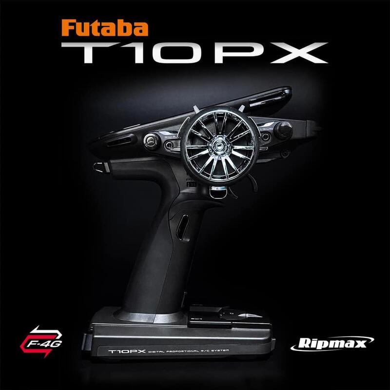 全新FUTABA T10PX 10PX 2.4G 旗艦槍控遙控器雙接收版R404SBS*2 台灣