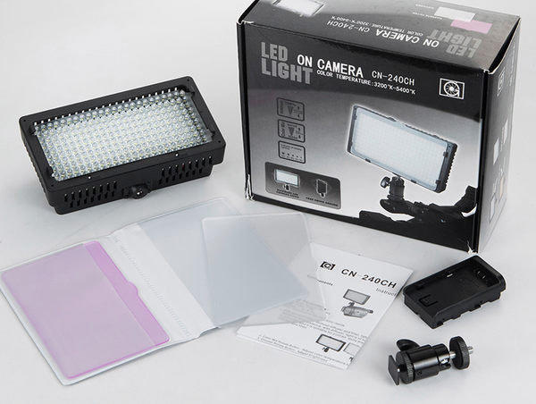 呈現攝影-NANGUANG CN-240 CH LED錄影燈 240顆 可變色溫 攝影燈 補光燈 活動/婚禮記錄7D