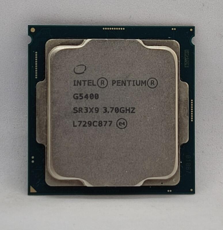 品相良好 intel 八代 Pentium Gold G5400 3.70GHZ 雙核4緒 LGA 1151 CPU