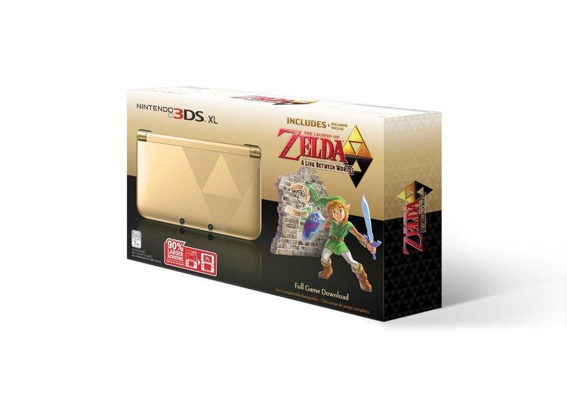 3DS XL Zelda 薩爾達傳說限量XL主機 (美版現貨)