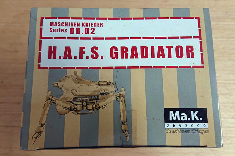 Ma.k 橫山宏 Ma.K Hobby Base SF3D 1/35 HAFS G 機器人 完成品 單盒