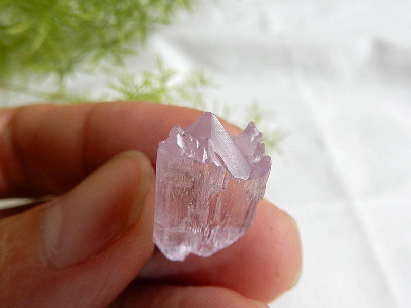 【2075水晶礦石】頂級紫鋰輝石原礦/完整終止晶體紫鋰輝石-3-0516