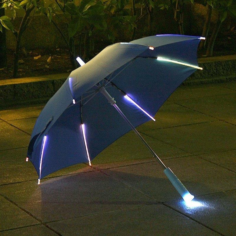【日EMS空運直送】 藍色  LED Umbrella  小  光劍傘 STRA WARS