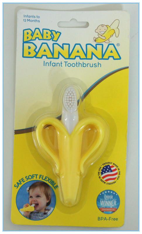 缺貨 勿下單【DEAR BABY】美國Baby Banana 剝皮香蕉牙刷 嬰幼兒軟性學習牙刷 剝皮香蕉牙刷 美國製