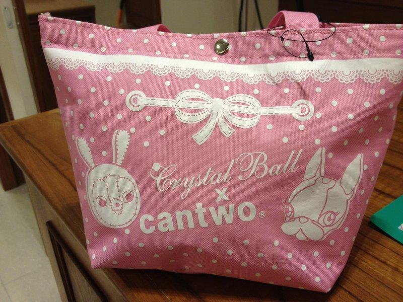 GARCIA MARQUEZ-CRYSTAL BALL狗頭 HIPPIE&CANTWO聯名購物袋(手提包)