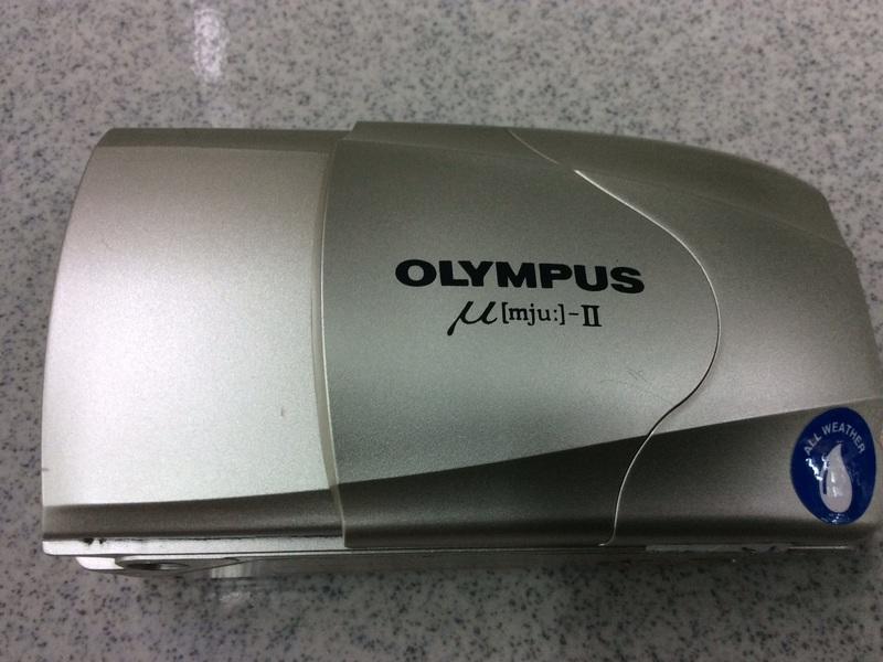 【明豐相機維修 ] olympus mju II mju 2 定焦 F2.8 快門 捲片 閃光燈 液晶退化 維修服務
