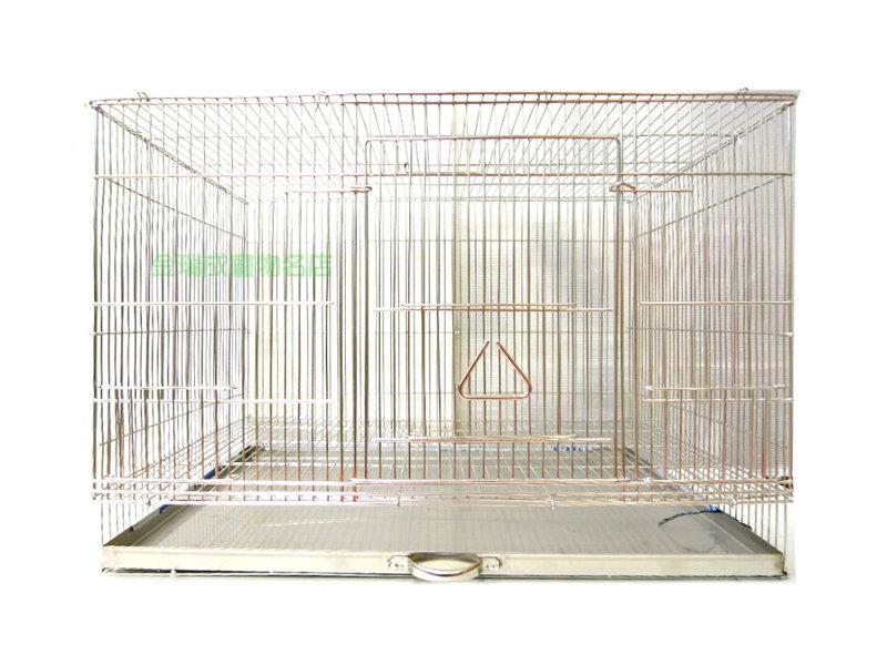 LOVEBIRD->白鐵二尺折疊鳥籠/204白鐵/組裝容易、堅固/適合鳥、松鼠、蜜袋鼠居住