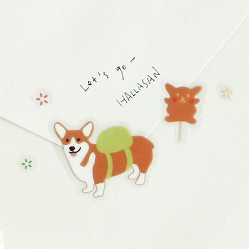 ❤正韓國現貨❤ Dailylike~Daily Sticker 動物花朵 生活記事 日誌裝飾貼紙(41-60)