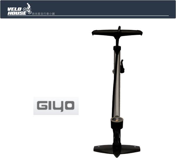 ★飛輪單車★ GIYO GF-31P直立鋁合金打氣筒~聰明嘴美法氣嘴皆適用(可打到160PSI)[99000231]