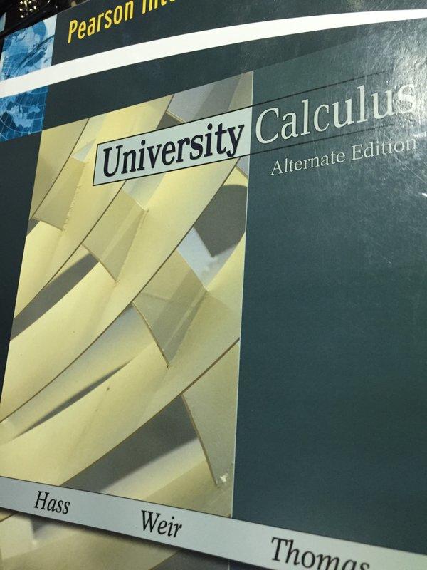 《University Calculus Alternate Edition》Hass-Pearson