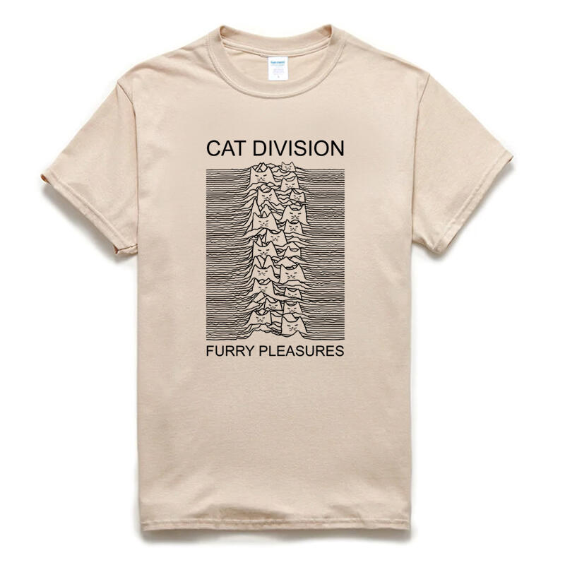 CAT DIVISION FURRY PLEASURES 短袖T恤 4色 歐美潮牌文青設計貓咪插圖山脈印花潮T