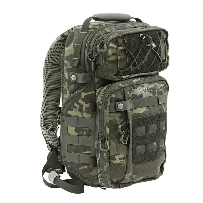 VANQUEST TRIDENT-21（Gen-3）特務雙肩背--MultiCam-Black-送背包防水罩