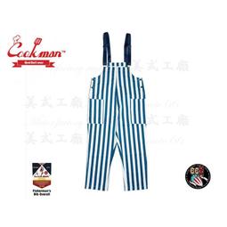 《美式工廠》美國 COOKMAN /Fisherman s Bib Overall「Wide stripe」Navy