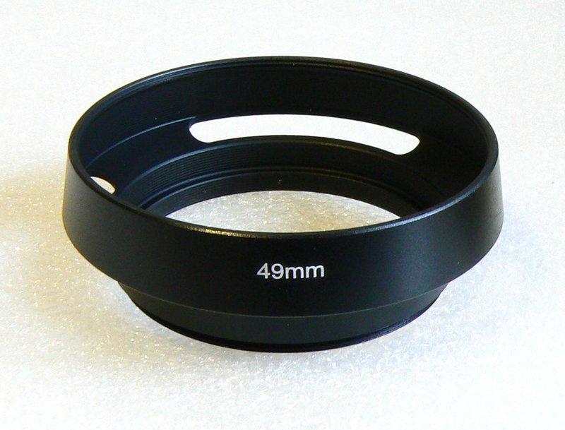 【悠悠山河】 Leica款 簍空遮光罩--鋁合金 漂亮好用  口徑有49mm,52mm,67mm