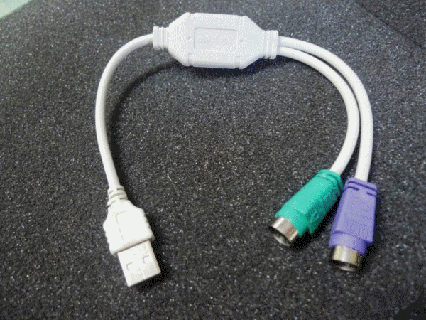 含稅 USB轉PS/2 USB to PS/2 PS2轉USB 鍵盤 滑鼠 轉接線 (A047) | 露天市集 | 全台最大的網路購物市集