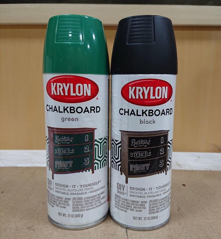 美國原裝進口 KRYLON CHALKBOARD 黑板漆 黑板噴漆 噴漆（綠/黑 兩色現貨中）