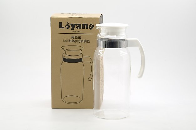 玻璃泡茶壺 LY039冷熱兩用耐熱水壺1.4L [401873]w1108-200701