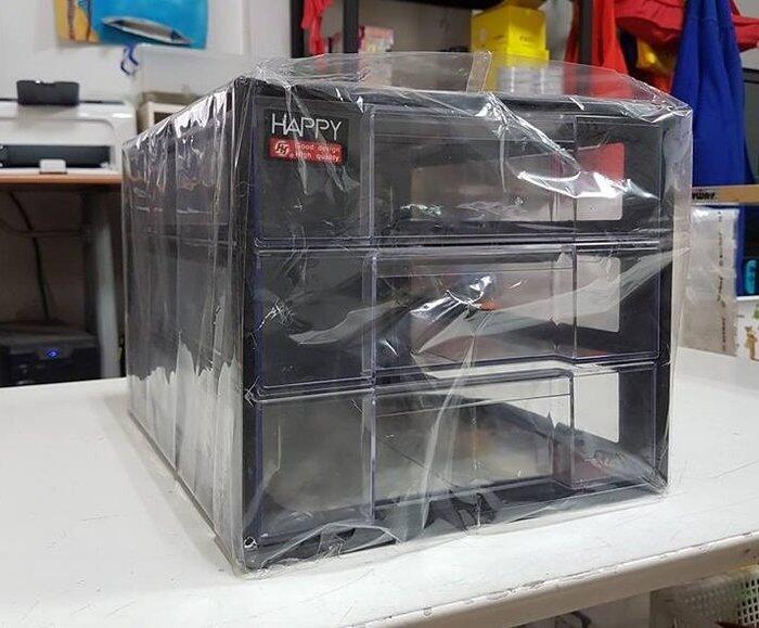 HuGaGa專業收納『法成MIT H-601 文書三層收納櫃』收納箱 A4 文件盒 文書櫃
