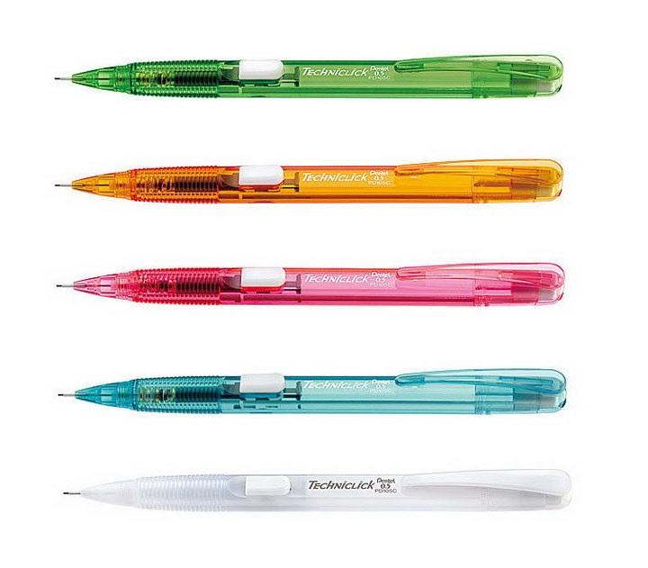 【UZ文具雜貨】PENTEL 飛龍  果凍色側壓自動鉛筆(PD105C) 5色可選