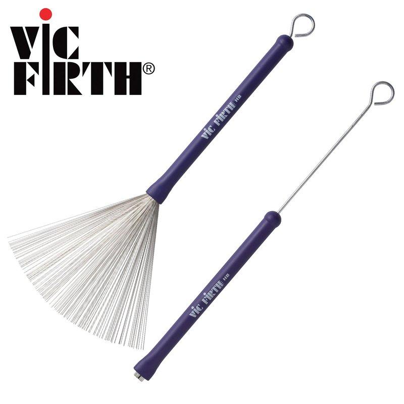 【小叮噹的店】 全新 美國 Vic Firth HB Heritage Brush 紫色 鼓刷 可伸縮 公司貨 附發票