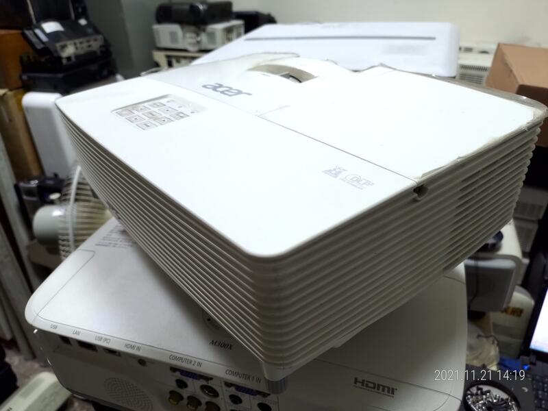 acer S1283e DNX1322 DLP短焦投影機3100流明（二手功能正常） | 露天市集 | 全台最大的網路購物市集