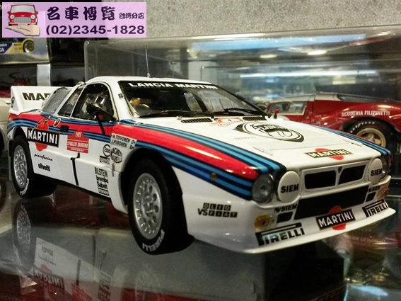 【CV 名車博覽】1/18 Kyosho Lancia 037 Rally