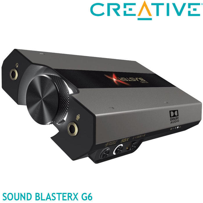 （全新免運）Creative 創新未來 SOUND BLASTERX AE-9 G6 電腦音效卡