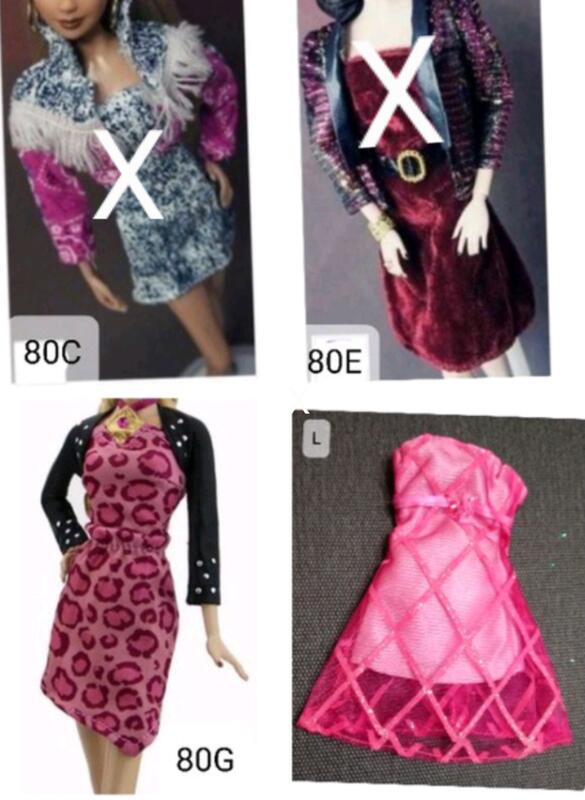 六分娃衣服 芭比娃娃衣服~50元洋裝 旗袍