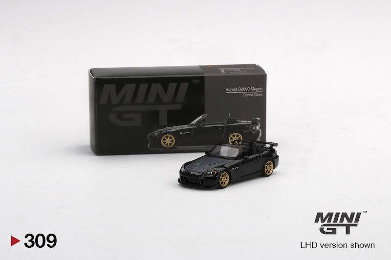 烈馬 MiniGT 1/64 Honda S2000 (AP2) MUGEN Berlina Black #309