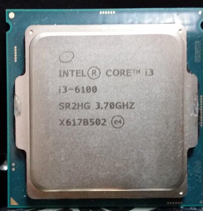 { 電腦水水的店 }~Intel cpu i3  6100  / LGA1151腳位/3.7G 特價 1顆$390