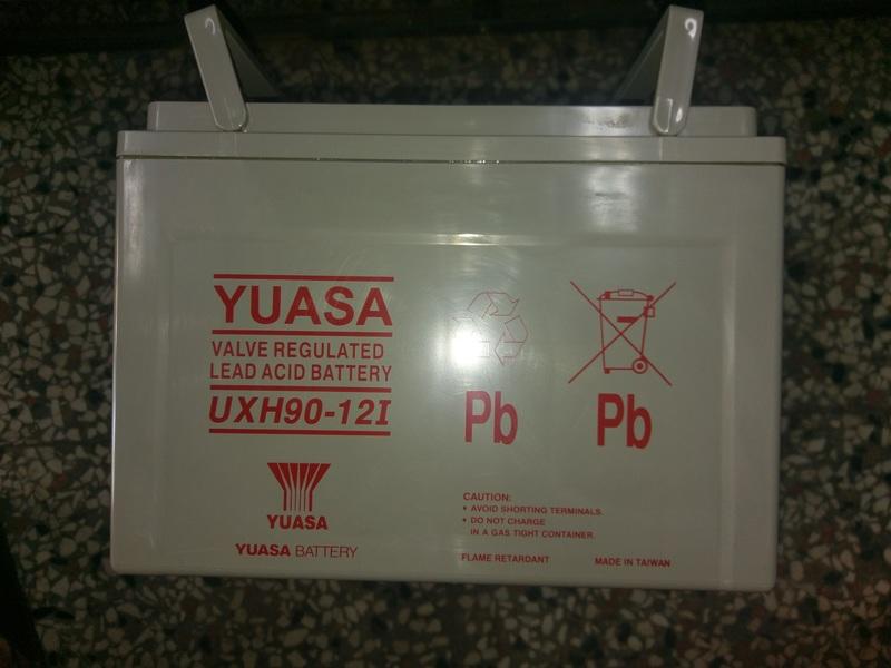 YUASA UXH90-12I 90Ah 深循環電池 汽車電池 車用電池 再生電池 中古電池 UPS 不斷電系統