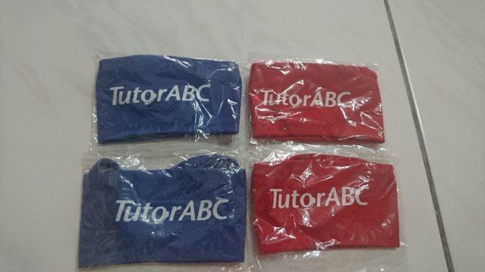 Tutor ABC 英語著名專家 環保飲料杯袋(紅色 藍色)