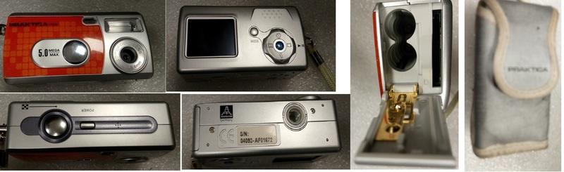 復古Praktica mini5.0數位相機 果凍機(當收藏/裝飾品)