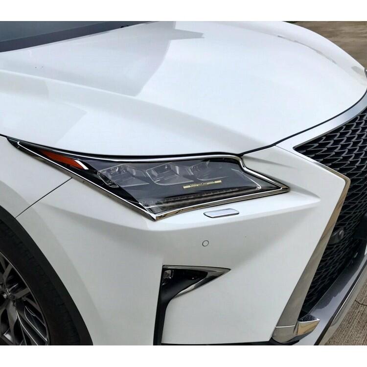 【JR 佳睿精品】Lexus 2019 RX300 鍍鉻 大燈 飾框 頭燈 飾條 亮條 改裝 精品 配件 百貨