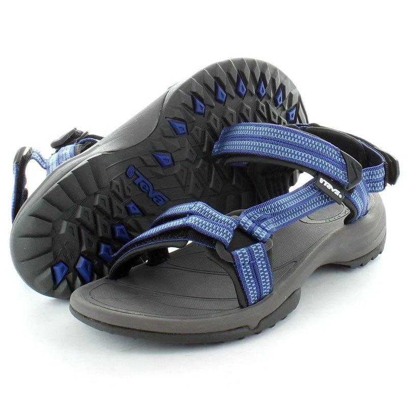 (登山樂)美國TEVA Terra Fi Lite 女 專業水陸涼鞋 藍色 25cm #1001474<出清品>