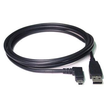 Newnex USB 2.0A公對mini直角1 Cable(UH2-2MBR01-72)