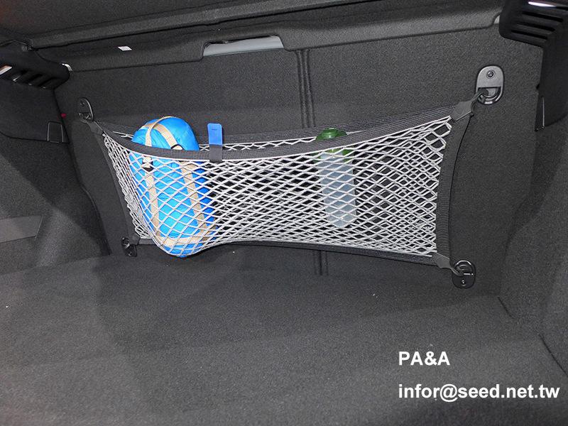 PA&A 後行李廂椅背固定網 置物網 SPORT+ 運動版 PEUGEOT 208 2008 308 MK1 專用