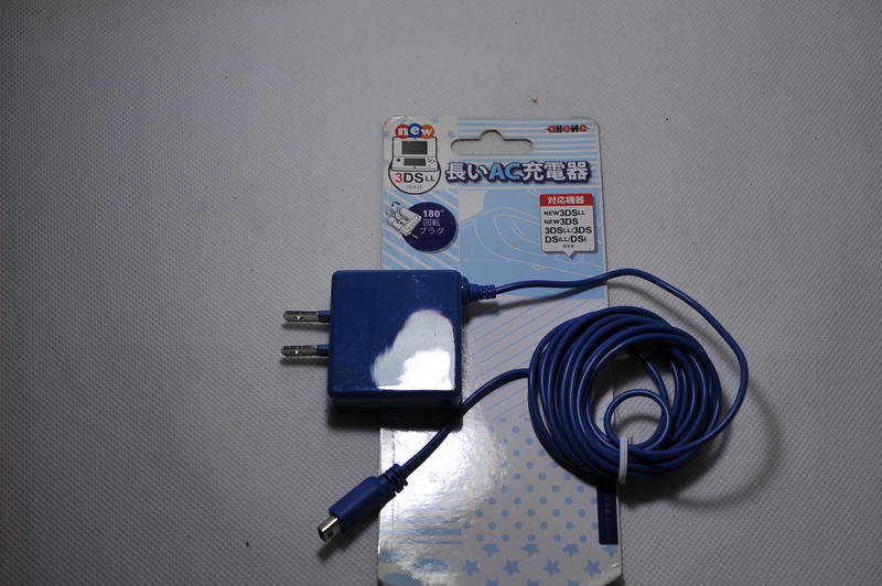 FOX二手小舖 NEW 3DS NEW3DSLL/XL 3DS充電器 簡易充電線