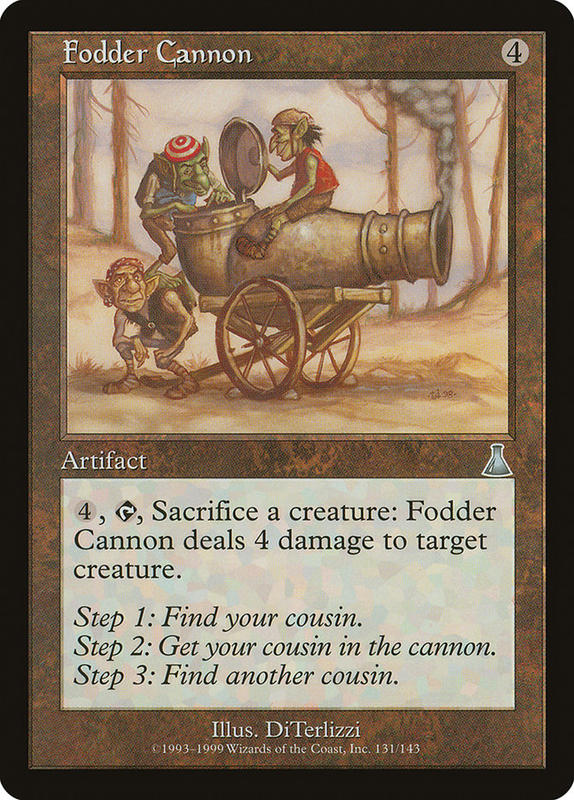 魔法部屋MTG單卡售  Fodder Cannon【英文NM】