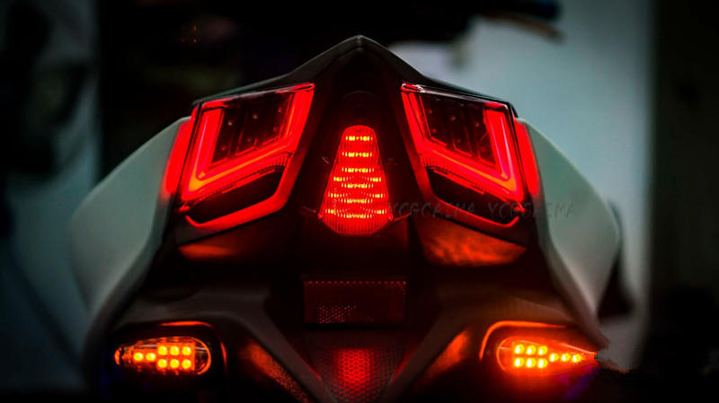 【翰翰二輪】X-MEN 雷霆S車種 後煞車燈 LED F1煞車燈 雷霆S125 S150 尾燈 外掛式第三煞車燈