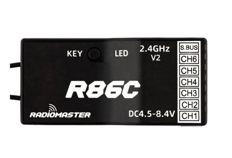 (飛恩航模) Radiomaster TX16S 多協議遙控器接收機 R86C V2 / 兼容 D8 D16 S-FHS