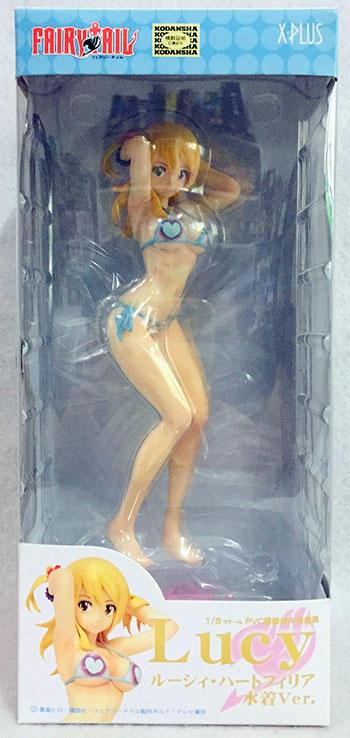 【艾頑固】正版 全新現貨 X-Plus 魔導少年 妖精的尾巴 露西 泳裝Ver. 1/8 PVC