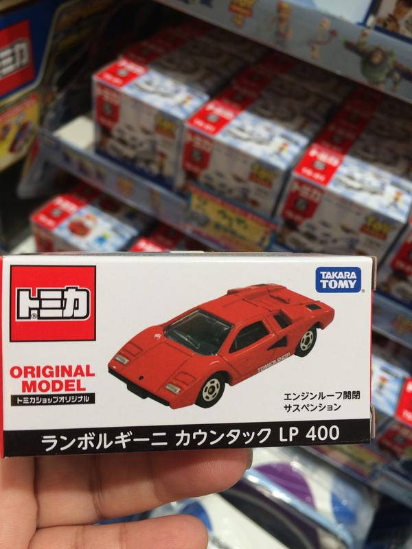 Tomica Shop 藍寶堅尼 Lamborghini Countach Lp400 日版 紅牛~小太陽日本精品
